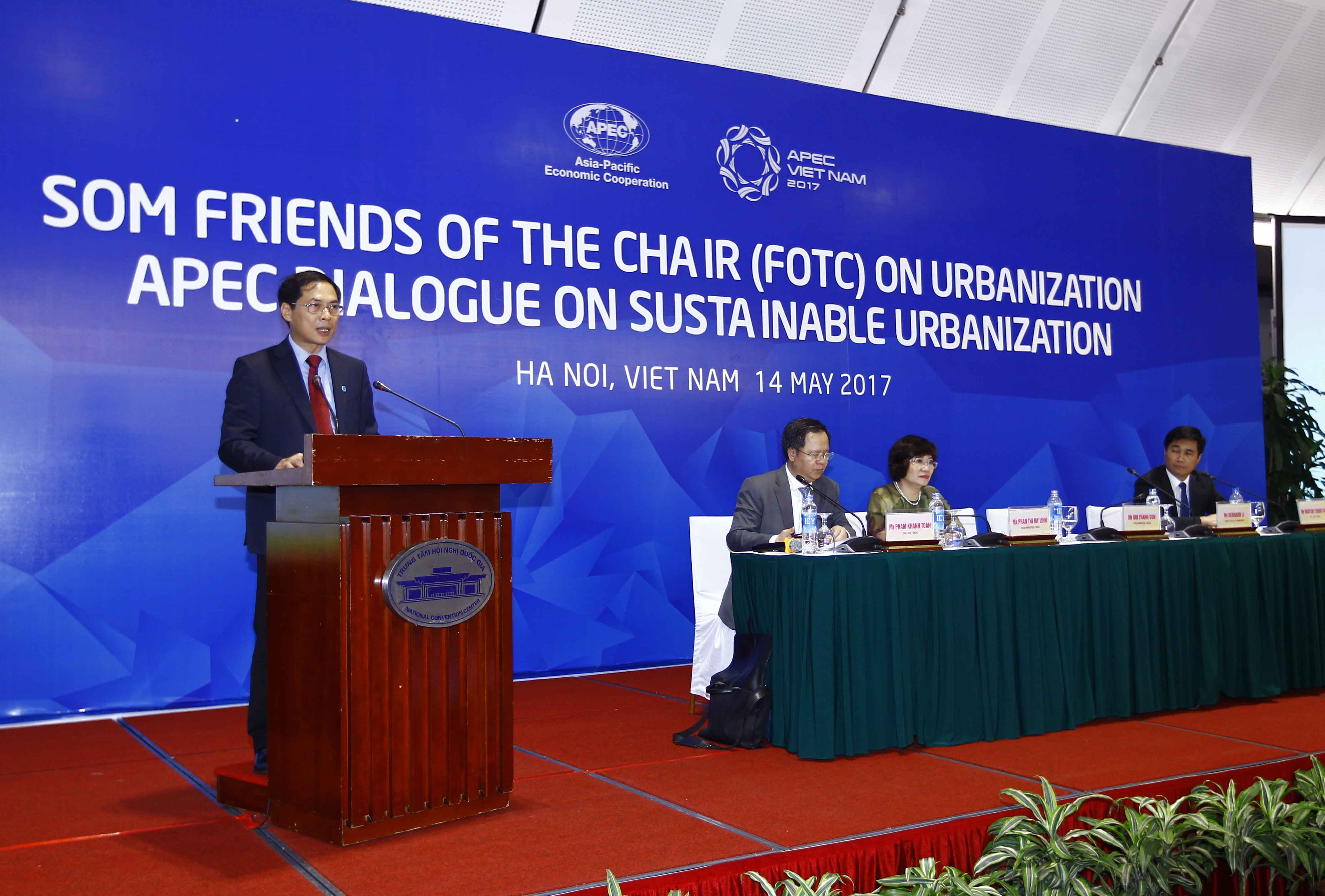 Vấn đề đô thị hoá bền vững làm “nóng” diễn đàn APEC SOM2